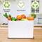 60pcs 16x6x12 Inch White Paper Bags with Handles, Kraft Large Paper Gift Bags for Business, Merchandise, Gifts, Shopping, Retail Stores, Birthday Party